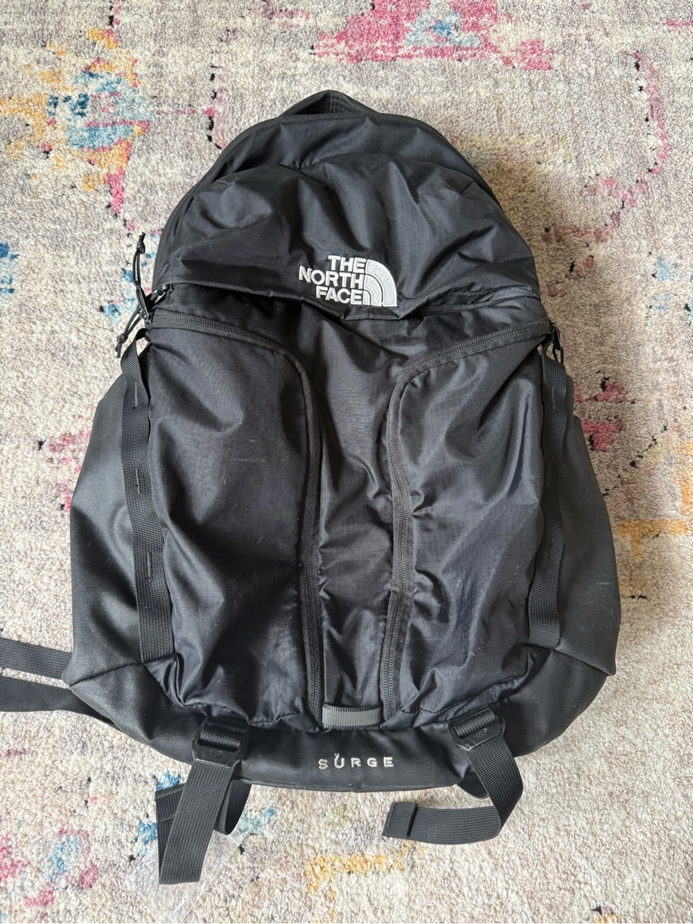 The North Face Black Surge Backpack